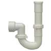 1-1/2 Plastic P Trap Slip-Joint With Extension Tube WH