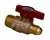 1/2 X 1/2 Male x Flare Lever Handle GAS Ball Valve