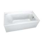 60 X 36 Left Hand Acrylic Bath With Skirt Biscuit