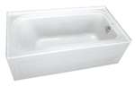 60 X 36 Right Hand Acrylic Bath With Skirt Biscuit