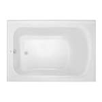 60 X 42 Right Hand Acrylic Bath With Skirt Biscuit