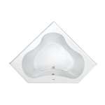 60 X 60 Acrylic Corner Bath White