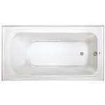 66 X 36 Left Hand Acrylic Bath With Skirt Biscuit