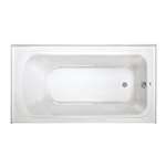 66 X 36 Right Hand Acrylic Bath With Skirt Biscuit