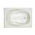 72 X 36 Acrylic Bath White