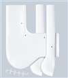White SOFT Ptrp & 2 Supply Cvrs