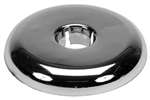 1/2 IPS Plastic Split Escutcheon Polished Chrome