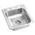 17 X 22 Three Hole 7.0 20 Gauge 1 Bowl Stainless Steel Sink