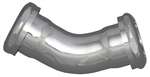 1-1/4 22GA Slip-Joint 45 Chrome