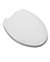Elongated Bowl Closet Seat Extra Heavy Plastic With Ec White