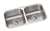 31-1/4X20-1/2 Double Bowl Undercounter Stainless Steel Sink
