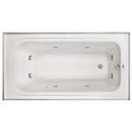 60 X 36 Left Hand Acrylic Whirlpool With Skirt White