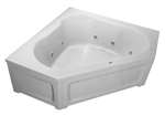 60 X 60 Corner Whirlpool With Skirt Biscuit