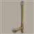 Waste & Overflow 17 Gauge Lift and Turn Chrome Plated