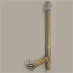 Waste & Overflow 17 Gauge Lift and Turn Chrome Plated