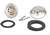 Brushed Nickel Waste & Overflow TRP Lever Trim Kit