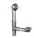 Waste & Overflow 17 Gauge Trip Lever Chrome Plated 18-24