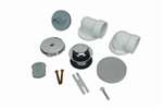 Waste & Overflow ABS Schedule 40 Tt Half Kit Brass Body Chrome Plated
