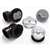 Waste & Overflow PVC Schedule 40 Lift and Turn Half Kit Chrome Plated