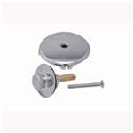 Waste & Overflow Lift and Turn Trim Kit Chrome Plated