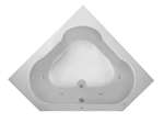 60 X 60 Left Hand Corner Whirlpool Biscuit