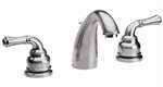 Lead Law Compliant 1.5 GPM 2 Handle Widespread Lavatory With Pop Up Brushed Nickel
