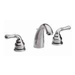 Lead Law Compliant 1.5 GPM 2 Handle Widespread Lavatory Faucet Polished Chrome