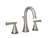 Lead Law Compliant 1.5 GPM 2 Handle Lever Widespread Lavatory Brushed Nickel