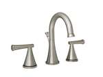 Lead Law Compliant 1.5 GPM 2 Handle Lever Widespread Lavatory Brushed Nickel