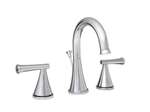 Lead Law Compliant 1.5 GPM 2 Handle Lever Widespread Lavatory Polished Chrome