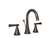 Lead Law Compliant 1.5 GPM 2 Handle Lever Widespread Lavatory Oil Rubbed Bronze