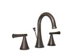 Lead Law Compliant 1.5 GPM 2 Handle Lever Widespread Lavatory Oil Rubbed Bronze