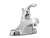 Lead Law Compliant 1.5 GPM 1 Handle Lever Lavatory Faucet With Pop Up Polished Chrome