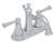 Ccy Lead Law Compliant 1.5 2 Handle Lever 4 Lavatory Faucet Polished Chrome