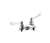 Lead Law Compliant 1.5 GPM 2 Handle Wristblade Handle Lavatory Less Pop Up