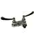 Lead Law Compliant 1.5 GPM 2 Handle Lavatory Faucet With Gri