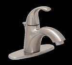 Ccy Lead Law Compliant 1.5 1 Handle Lavatory Faucet With Pop Up Brushed Nickel