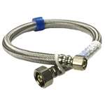 Lead Law Compliant 1/2 X 1/2 FIP 20 Stainless Steel Sink Connector