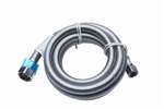 Lead Law Compliant 3/8 C X 1/2 FIP 72 Stainless Steel Sink Connector