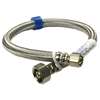 Lead Law Compliant 1/2C X 1/2C X 84 Stainless Steel Dishwasher Connector