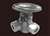 Lead Law Compliant 1/2 FIP X 3/8 X 3/8 DU Angle ST Chrome Plated