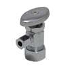 Lead Law Compliant Chrome Plated 5/8 OD X 1/4 OD Compact Angle ST