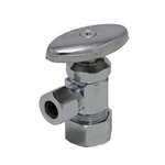 Lead Law Compliant Chrome Plated 5/8 OD Compact X 3/8 Compact Angle ST