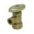 Lead Law Compliant Rough Brass 5/8 OD Compact X 3/8 Compact Angle