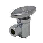 Lead Law Compliant Chrome Plated 3/8 FIP X 3/8 OD Compact Angle ST