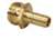 Lead Law Compliant 3/4 Barb X 3/4 FHT Brass Hose Adapter