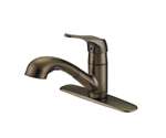 Lead Law Compliant 1.5 GPM 1 Handle Lever Kitchen Pullout Spout Oil Rubbed Bronze