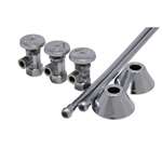 Lead Law Compliant 5/8 OD X 3/8 OD Commercial Lavatory Kit