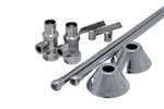 Lead Law Compliant 5/8 Comp X 3/8 Lavatory Supply Kit Loose Key