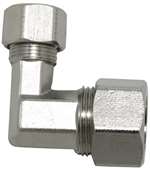 Lead Law Compliant 5/8 X 3/8 Comp Elbow Chrome